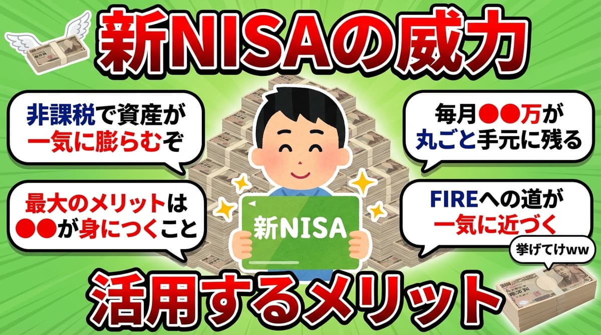 お金・資産形成系 - サムネイルテンプレート