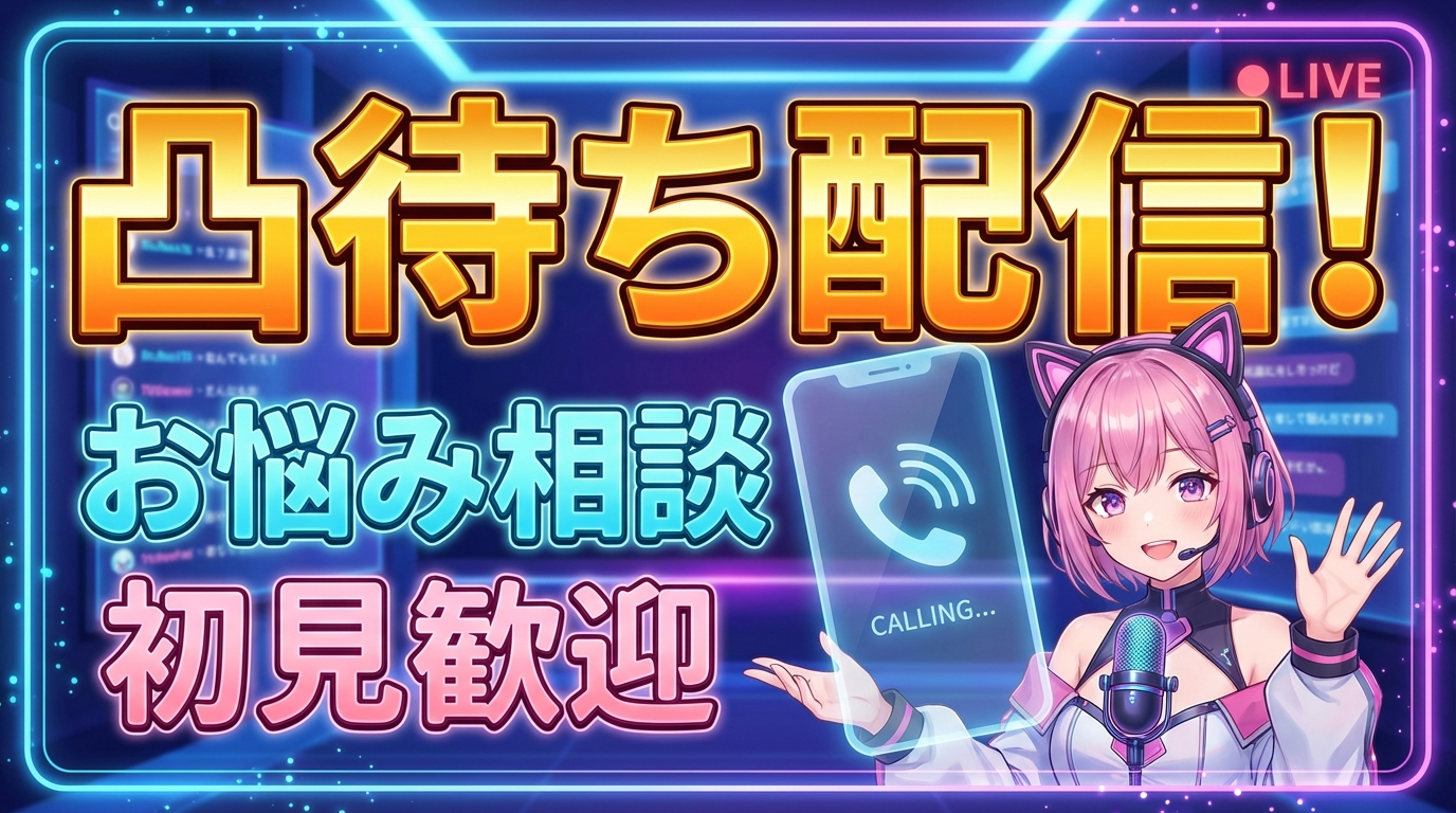 朝活・おはよう配信向けサムネイル